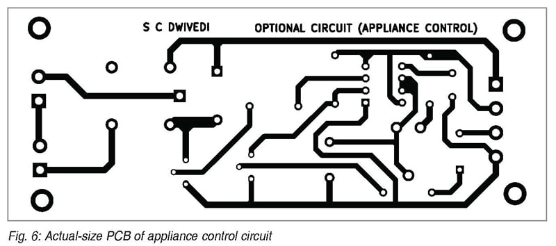 Multiway switch PCB
